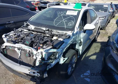 2024 Toyota Corolla Hybrid Le from USA, damaged, VIN JTDBCMFE8R3042163